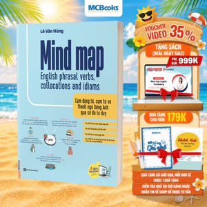 Sách - Mind Map English phrasal verbs, collocations and idioms - Cụm động từ, cụm từ và thành ngữ tiếng Anh qua sơ đồ