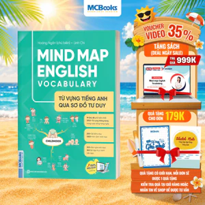 Sách - Mindmap English Vocabulary -Từ Vựng Tiếng Anh Qua Sơ Đồ Tư Duy Kèm Khóa Học Chi Tiết
