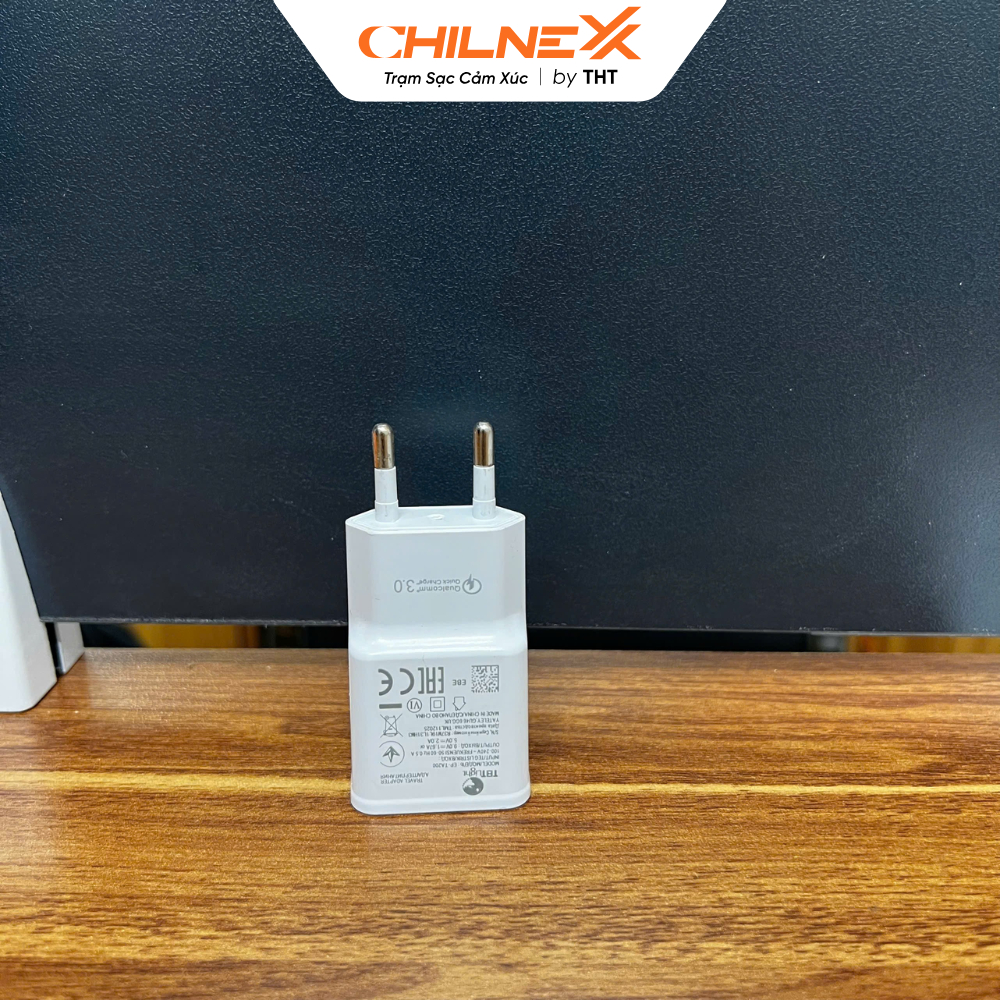 Củ sạc nguồn cổng USB 5V-2A  CHILNEXX phù hợp mọi thiết bị cổng nguồn cho đèn