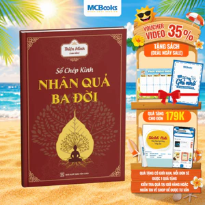 Sách - Sổ Chép Kinh - Nhân Quả Ba Đời