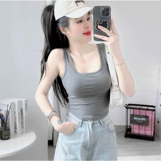 Áo Ba Lỗ Nữ Có Mút Ngực,Áo Sát Nách Nữ Thun Gân Cao Cấp Co Giãn Form Ôm Eo Tôn Dáng 3L05 RYSO STORE