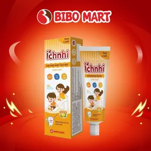 Kem Đánh Răng Thảo Mộc Ích Nhi Nhiều Hương Cho Bé Dưới 6 Tuổi Tuýp 50g - Bibo Mart
