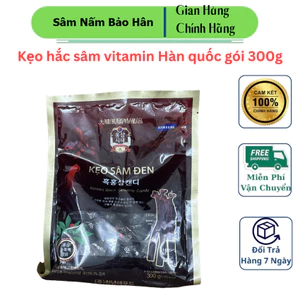Kẹo hắc sâm vitamin Hàn quốc gói 300g