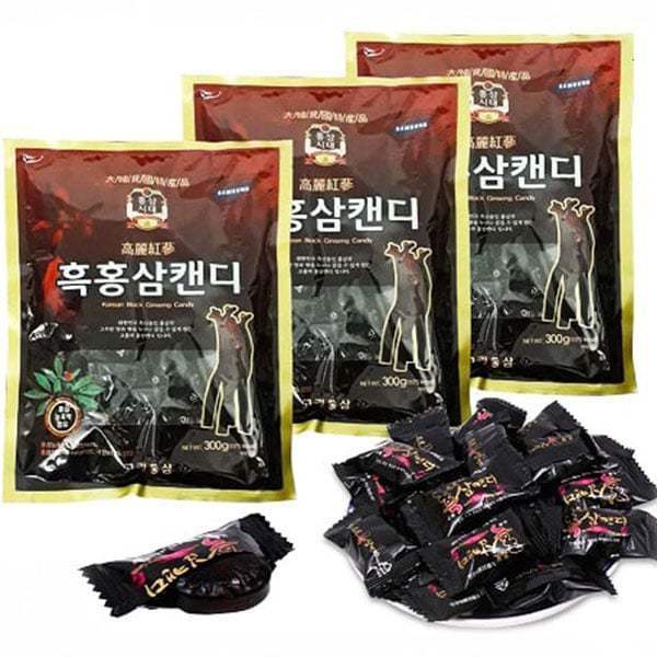 Kẹo hắc sâm vitamin Hàn quốc gói 300g