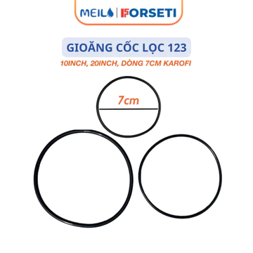 Gioăng Cốc Lọc Forseti 10 Inch, 20 Inch, Loại 7cm(Karofi) Dùng Cho Các Máy Lọc RO