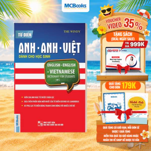 Sách -Từ điển Anh-Anh-Việt dành cho học sinh- MCBooks