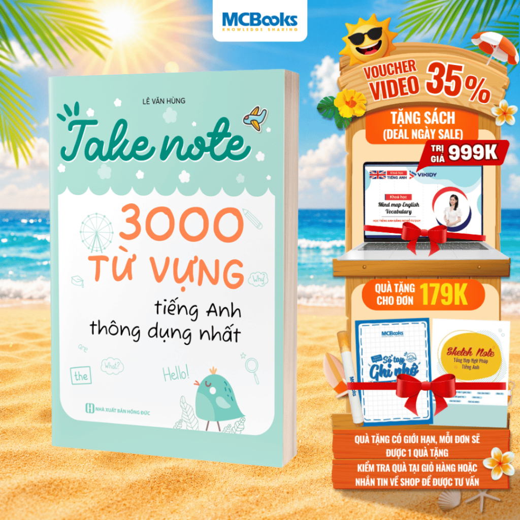 Sách - Takenote 3000 Từ Vựng Tiếng Anh