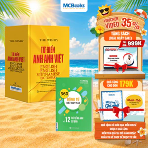 Sách - Từ Điển Anh Anh Việt Bìa Cứng Màu Vàng - Tặng Kèm 360 Động Từ Bất Quy Tắc Và 12 Thì Cơ Bản Trong Tiếng Anh