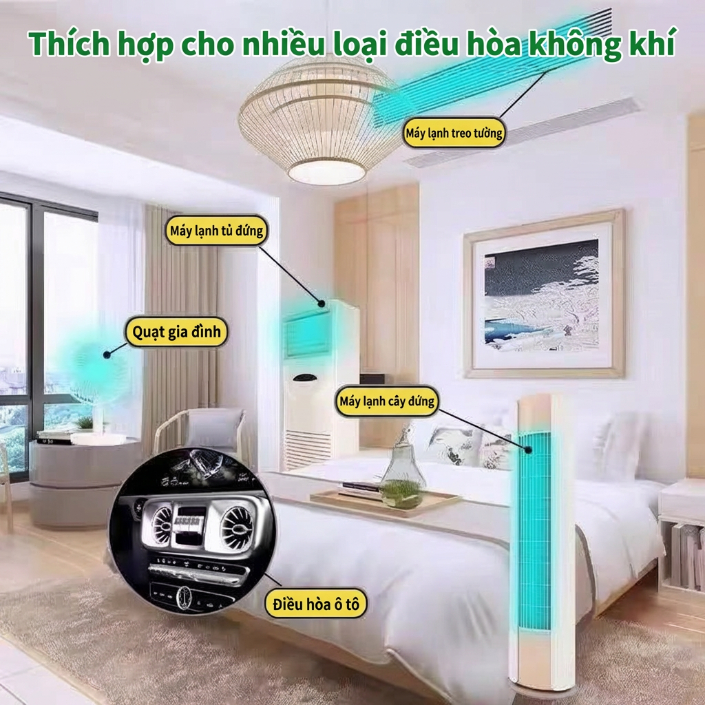 ✨Làm sạch sâu máy lạnh trong 3 giây✨ Bọt vệ sinh điều hòa, làm sạch dàn lạnh, cánh quạt, tiện lợi dễ sử dụng tại nhà