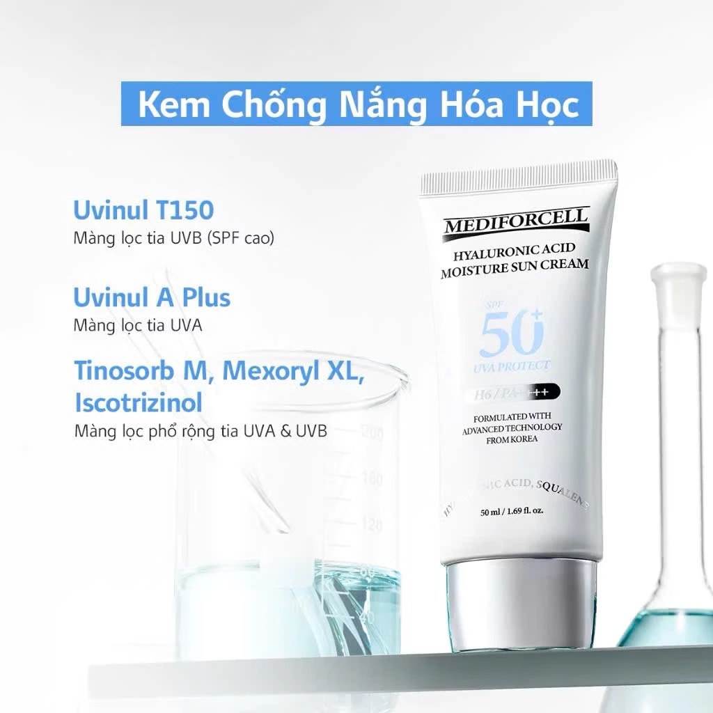 Kem Chống Nắng Mediforcell Collagen Tone Up Sun Cream - Ever Queen
