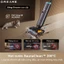 Máy hút bụi lau nhà cầm tay Dreame H16 Pro Steam - Lực hút 28.000Pa - TangleCut™ chống rối tóc - Lau sàn 2 mức nhiệt