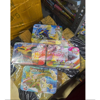 Đồ Chơi Hộp 42 Thẻ Bài POKEMON - Hộp Thiếc Xịn Xò Cho Bé
