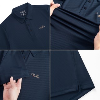 Áo Polo Nam MENTORIS Cao Cấp, Vải Gân Nổi Texture, Form Regular Fit Lịch Lãm, Co Giãn Tốt MPL2604
