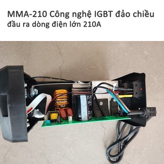 MMA-210 Máy hàn 220V IGBT, máy hàn điện mini dùng cho gia đình và công nghiệp Bảo hành 12 tháng