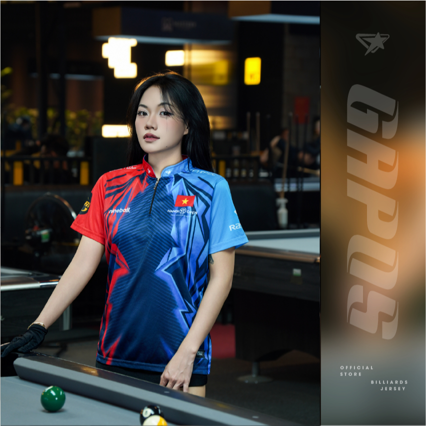 Áo Thun Thể Thao Unisex Áo Đấu Chuyên Nghiệp Vải Polygol Thoáng Khí Màu Đỏ Xanh Mã BI027 | BigBuy360 - bigbuy360.vn