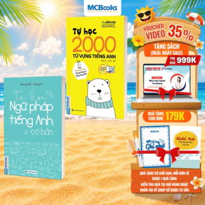 Sách - Combo Tự học ngữ pháp tiếng Anh cơ bản và Tự học 2000 từ vựng tiếng Anh theo chủ đề - Khổ nhỏ cầm tay