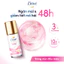 Combo 2 Lăn Nách Dove 45ml Dưỡng Sáng, Mịn Vùng Da Nách, tinh chất serum dành cho nữ với 3% Niacinamide