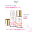 Lăn ngăn mùi dưỡng sáng vùng nách Dove 45ml, tinh chất serum dành cho nữ với 3% Niacinamide