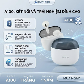 Tai nghe không dây Bluetooth SUPITEC A100