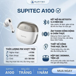 Tai nghe không dây Bluetooth SUPITEC A100