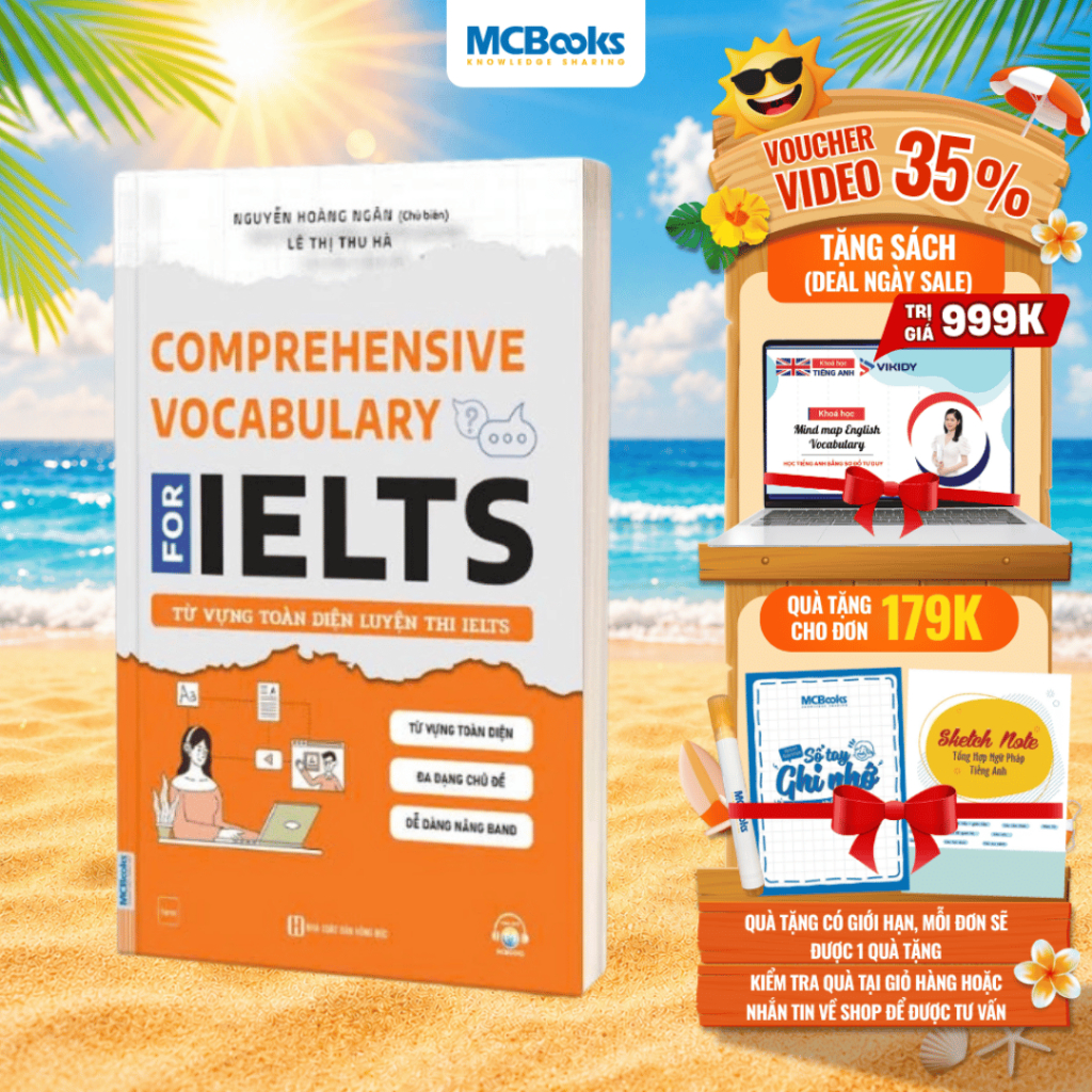 Sách - Comprehensive Vocabulary For IELTS - Từ vựng toàn diện luyện thi IELTS