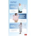 Áo khoác chống nắng nữ dáng dài có mũ xẻ tà thắt eo chống 97% tia UV CANIFA PS 6OT26S004 — ảnh 7