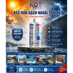 Keo Chà Ron Gạch Ngoài Trời KGT Kanggutai Epoxy (A+B) 400ml - Chống Thấm, Chống Ố Vàng, Chống Tia UV, Bền Màu Ngoài Trời
