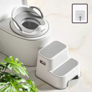 Ghế kê chân Toilet cho bé NUMbaby ghế bậc thang cho bé đa năng, ghế để chân bồn cầu gác chân cho bé chống táo bón