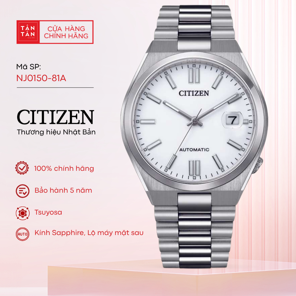 Đồng Hồ Nam Citizen NJ0150-81A Tsuyosa Automatic 40mm - Đồng Hồ Tân Tân