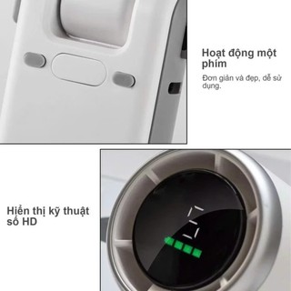 Quạt Cầm Tay Turbo Fan Gió Siêu Mạnh 5 Cấp Độ, Pin 4000mAh, Màn Hình LED, Gấp Gọn Để Bàn Đi Du Lịch