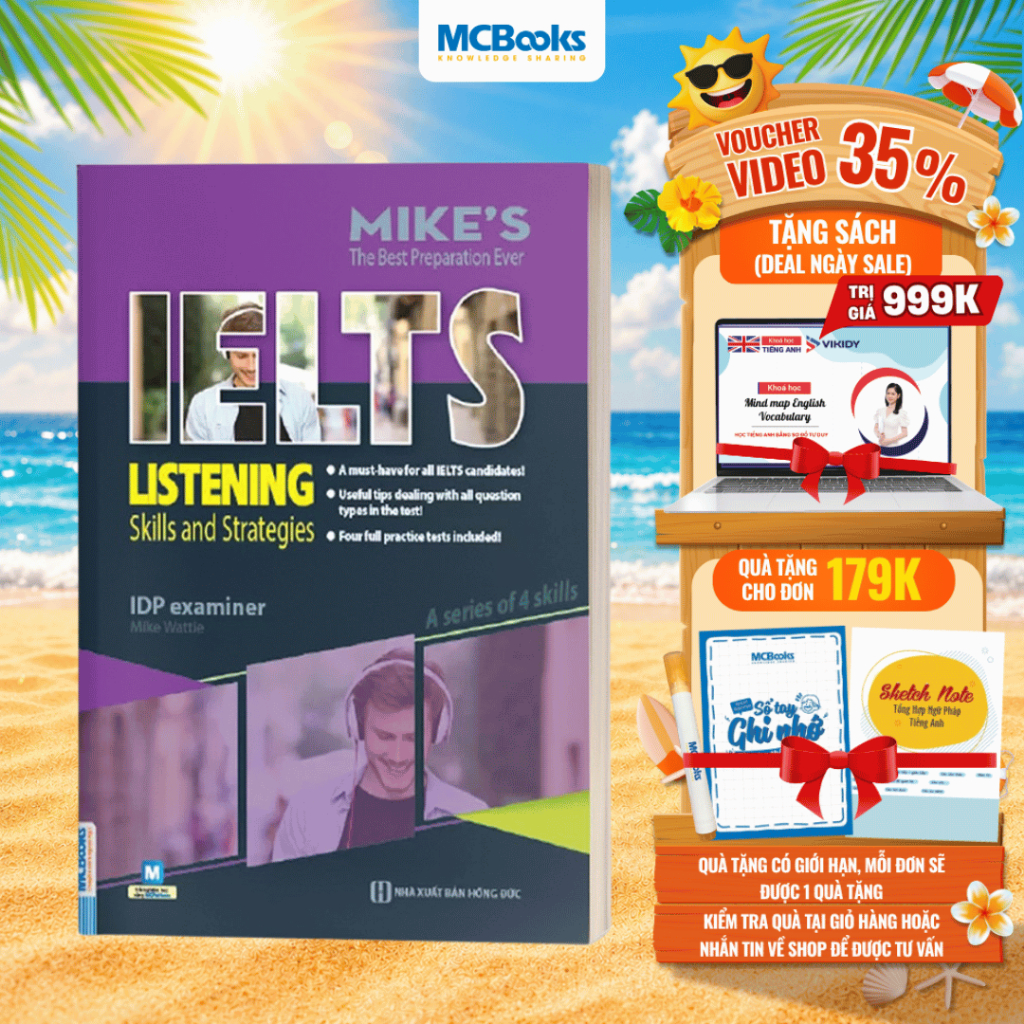 Sách - Ielts Listening - Skills And Strategies - Dành Cho Người Luyện Thi Ielts - Học Kèm App Online