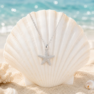 Dây chuyền nữ LAMY Starfish Silver Necklace 6397