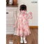 Váy Bé Gái Tơ Hoa Bèo Cánh Tiên Nàng Thơ LB035 Bồng Bềnh Xinh Xắn Size 2-11Y (13-41kg)