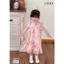Váy Bé Gái Tơ Hoa Bèo Cánh Tiên Nàng Thơ LB035 Bồng Bềnh Xinh Xắn Size 2-11Y (13-41kg)