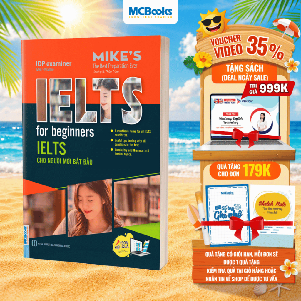Sách - Ielts For Beginners Ielts Cho Người Mới Bắt Đầu