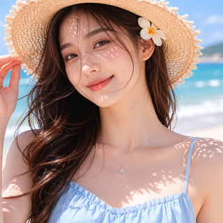 Dây chuyền nữ LAMY Starfish Silver Necklace 6397