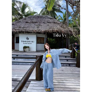 Set áo sơ mi quần suông ngựa polo RL