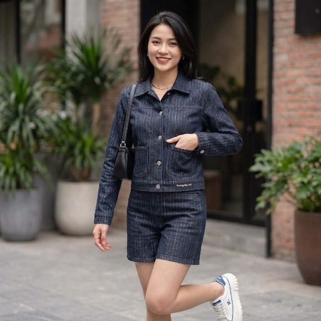 VẢI BÒ CHUN - MAY VÁY, SET ÁO + CHÂN VÁY, QUẦN ỐNG SUÔNG, YẾM...