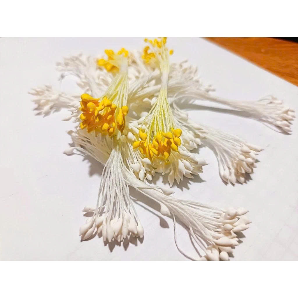 Bó nhuỵ, nhị hoa làm handmade trang trí