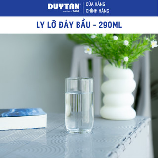 Bộ 6 ly cốc thủy tinh U Glass 290ml kiểu lỡ đáy bầu - BUG335, thủy tinh cao cấp