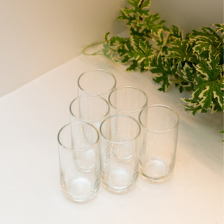 Bộ 6 ly cốc thủy tinh U Glass 290ml kiểu lỡ đáy bầu - BUG335, thủy tinh cao cấp
