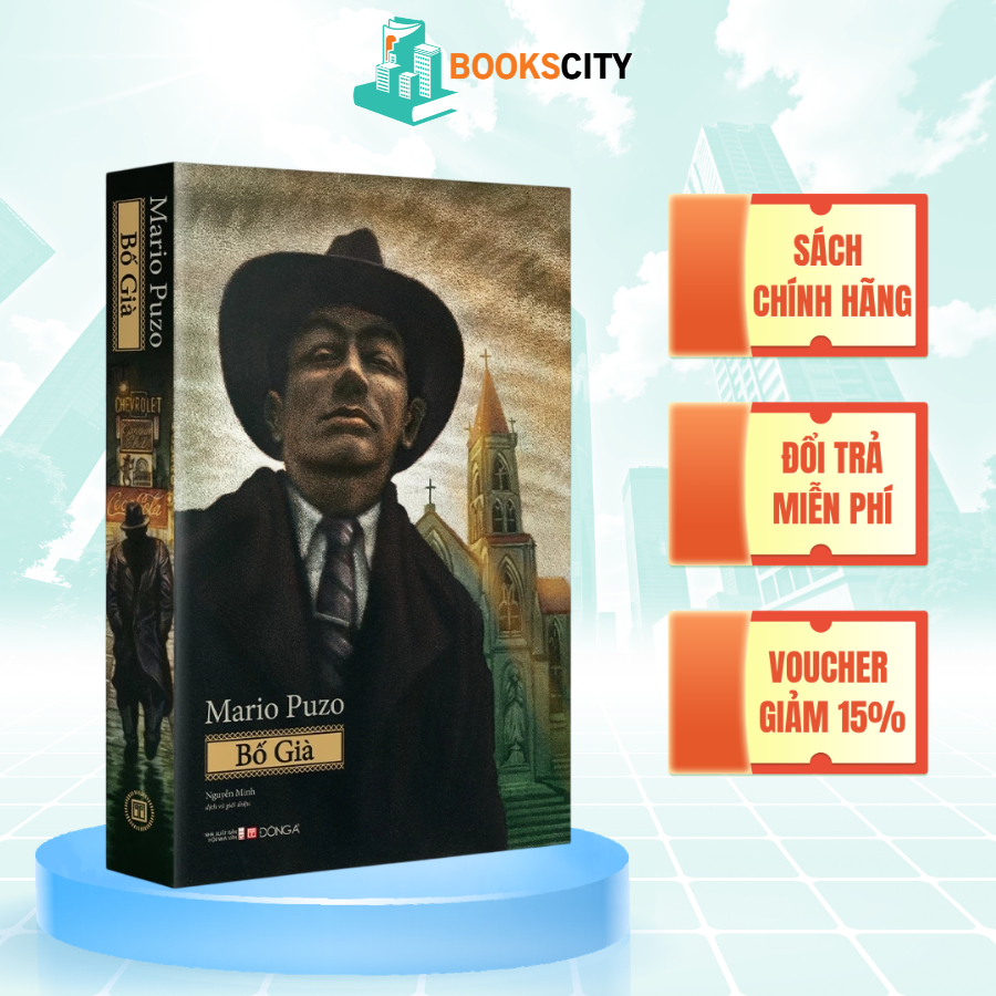 Sách - Bố Già - The Godfather - Ấn Bản Kỉ Niệm 55 Năm (Bìa mềm)