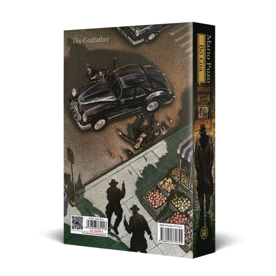 Sách - Bố Già - The Godfather - Ấn Bản Kỉ Niệm 55 Năm (Bìa mềm)