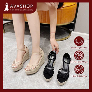 Dép Sandal Đế Xuồng Siêu Cao Cấp Đế Chống Thấm Nước AG26
