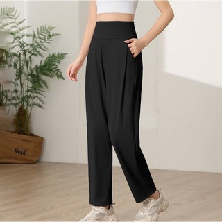 Quần jogger nữ, model 2559 Tuấn HD, Cạp Cao Co Giãn Che Khuyết Điểm Bụng Mỡ, Bắp Chân To