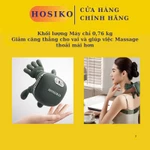 Máy Massage Cổ Vai Gáy HOSIKO N8 Siêu Nhẹ 0.76kg Nhỏ Gọn, Nhiệt Hồng Ngoại, Giảm Đau Mỏi Hiệu Quả Như Bàn Tay Chuyên Gia — ảnh 5