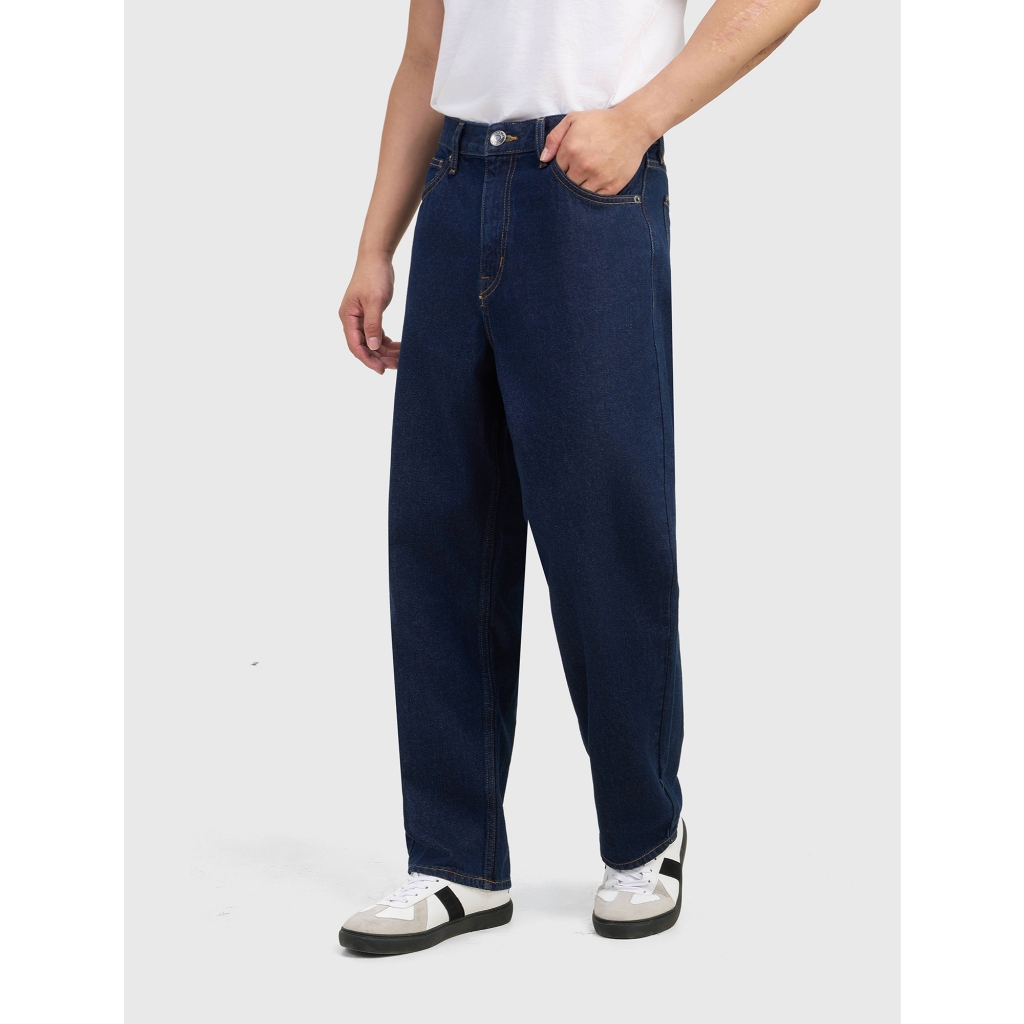 Quần jeans nam CANIFA dáng regular form suông trơn 8BJ26S002