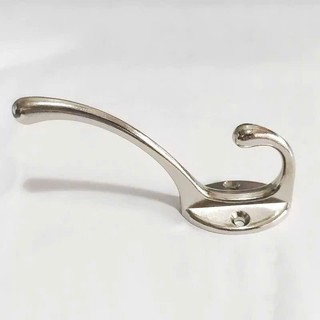 Móc treo kim loại gắn tường Oabu 10cm phong cách cổ điển vintage 07a bạc