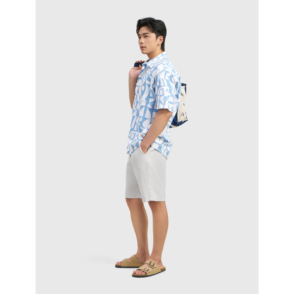Quần short nam CANIFA chất cotton mềm mịn thoáng mát 8BS26S010