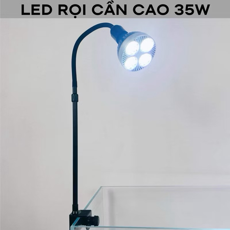 Đèn rọi RGB Cần Cao công suất 35-45w cho bể bán cạn, thuỷ sinh, biotop